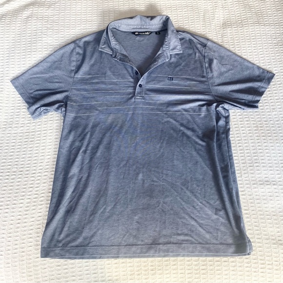 Travis Mathew blue grey golf polo size XL - Picture 1 of 6